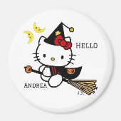 Aimant de nom rond de 3 pouces (Devant)