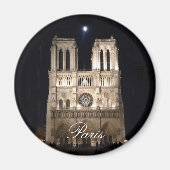 Aimant de nuit de Notre Dame (Devant)