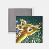 Aimant de pâle et de coccinelle (Recto/Verso)