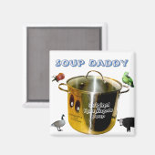 Aimant de papa de soupe (Recto/Verso)