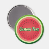 Aimant de pastèque (Recto/Verso)