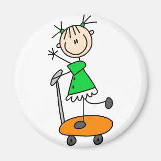 Aimant de patinage pour filles