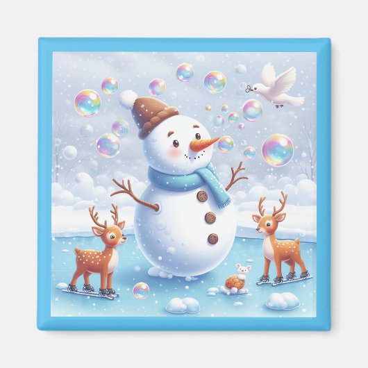 Aimant de patinage sur glace (Devant)