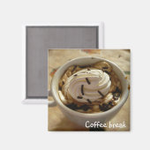 Aimant de pause café (Recto/Verso)