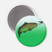 Aimant de pêche à la truite (Recto/Verso)