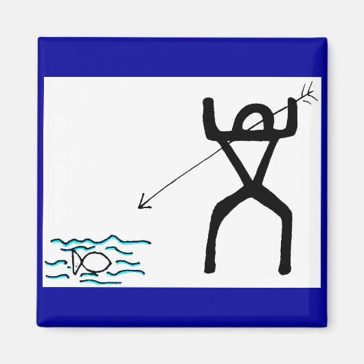 Aimant de pêche de la vitesse (Devant)