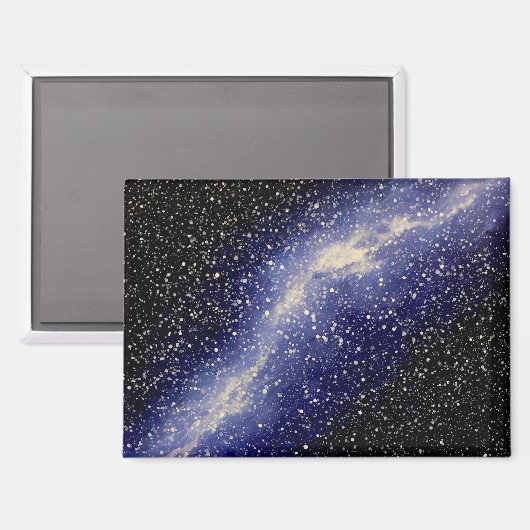 Aimant de peinture de galaxie (Recto/Verso)