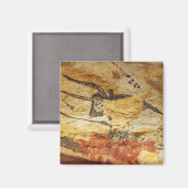 Aimant de peinture de grotte Lascaux (Recto/Verso)