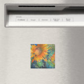 Aimant de peinture de tournesol (In Situ (Lave-vaisselle))