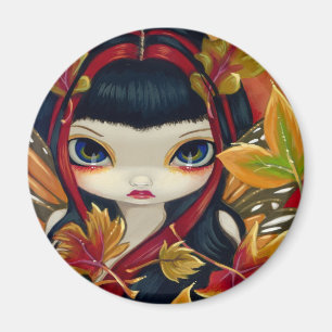 Aimant de "peu de feuille d'automne"