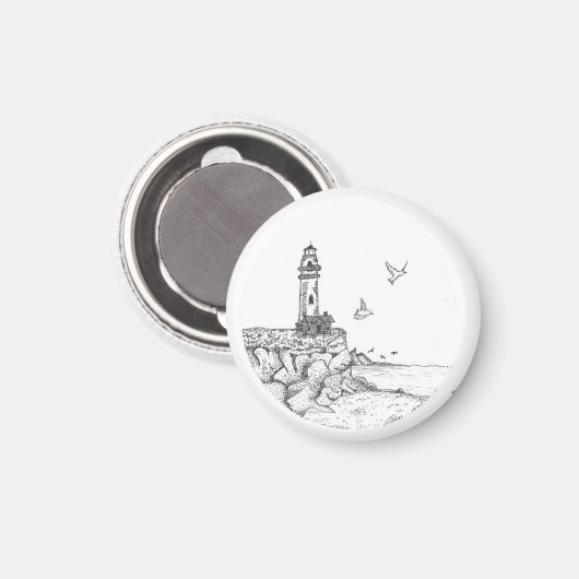 Aimant de phare (Recto/Verso)