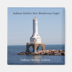 aimant de phare d'Indiana Harbor East Breakwater L