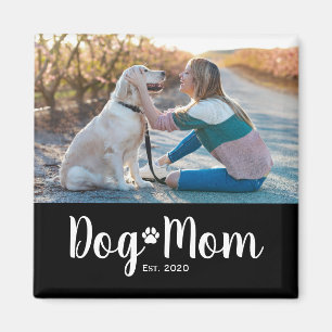 Aimant de Photo Cadeau pour Maman de Chien