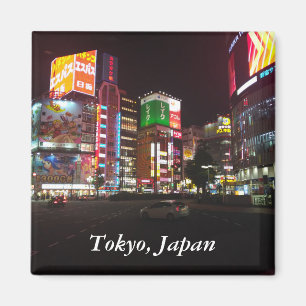Aimant de photo de souvenir de Tokyo Japon
