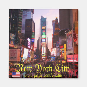 Aimant de photographie de New York City