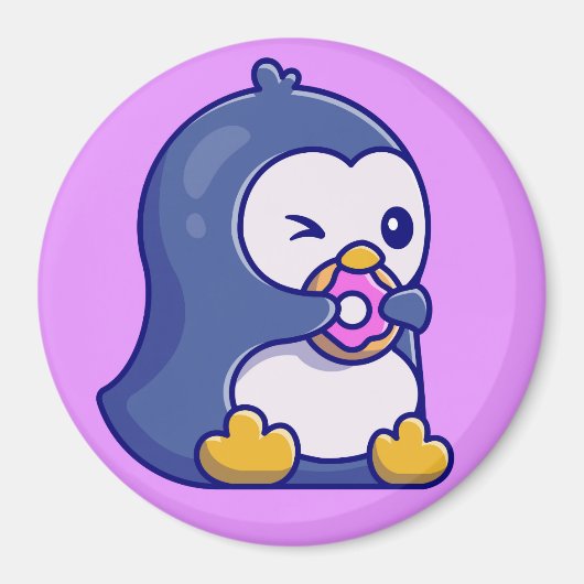 Aimant de pingouin (Devant)