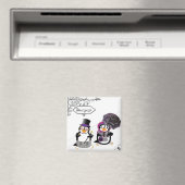 Aimant de pingouins en vapeur (In Situ (Lave-vaisselle))