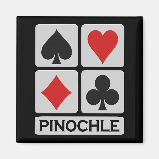 Aimant de Pinochle (Devant)