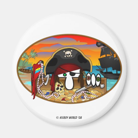 Aimant de pirate KK (Devant)