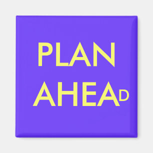 Aimant de PLAN EN AVANT -