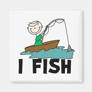 Aimant de poisson garçon I