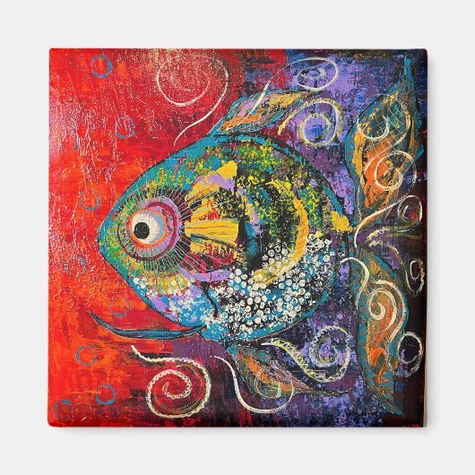 aimant de poisson tropical (Devant)