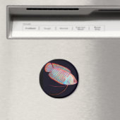 Aimant de poisson tropical nain Gourami (In Situ (Lave-vaisselle))