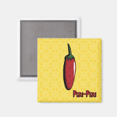 Aimant de poivre Peri-Peri Chili (Recto/Verso)