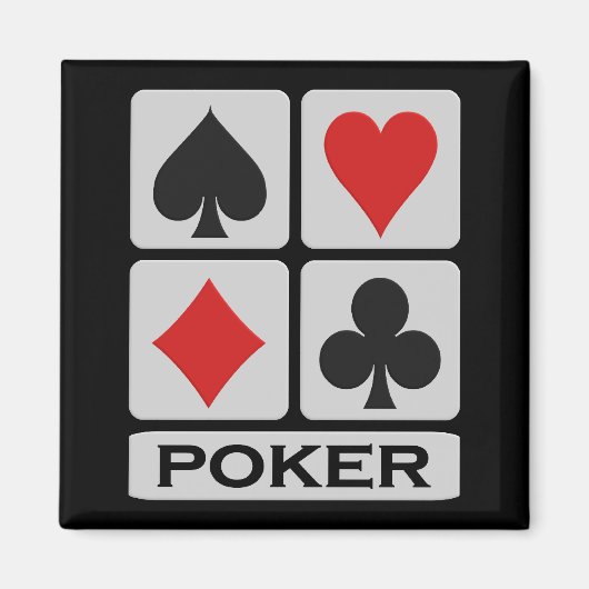 Aimant de poker (Devant)