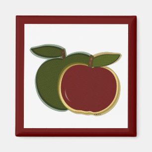 Aimant de pommes de pays (canneberge)