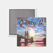 Aimant de pont Quincy (Recto/Verso)