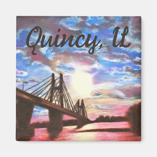 Aimant de pont Quincy (Devant)