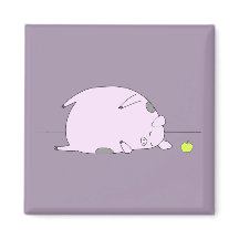 Aimant de porc et de pomme