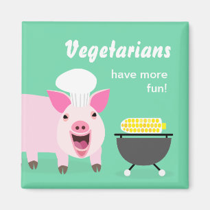Aimant de porc végétarien