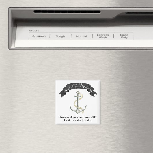 Aimant de porte de mariage de destination (In Situ (Lave-vaisselle))