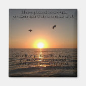 Aimant de porte ouverte (Devant)