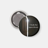 Aimant de porte ouverte (Recto/Verso)
