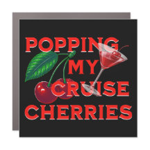 Aimant de porte Popping My Cruise Cherries