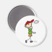 Aimant de pose de golf (Recto/Verso)