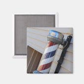 Aimant de poteau de salon de coiffure (Recto/Verso)