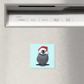 Aimant de poulet en pingouin de Noël (In Situ (Lave-vaisselle))