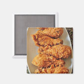 Aimant de poulet frit (Recto/Verso)