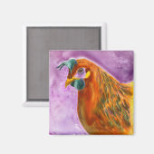 Aimant de poulet - "Henny Penny" (Recto/Verso)