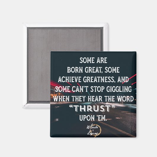 Aimant de poussée (Recto/Verso)