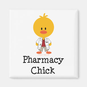 Aimant de poussin de pharmacie
