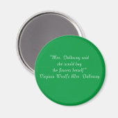 Aimant de première ligne Mme Dalloway (Recto/Verso)