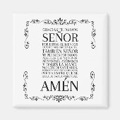 Aimant de prière espagnol (Devant)