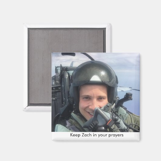 Aimant de prière Zach (Recto/Verso)