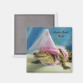 aimant de princesse alligator (Recto/Verso)