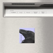 Aimant de profil corbeau (In Situ (Lave-vaisselle))